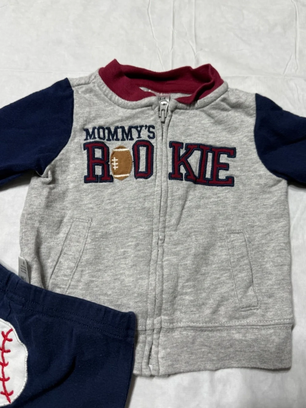 Carter's Baby Boy Baseball Outfit Size 3-6 Months